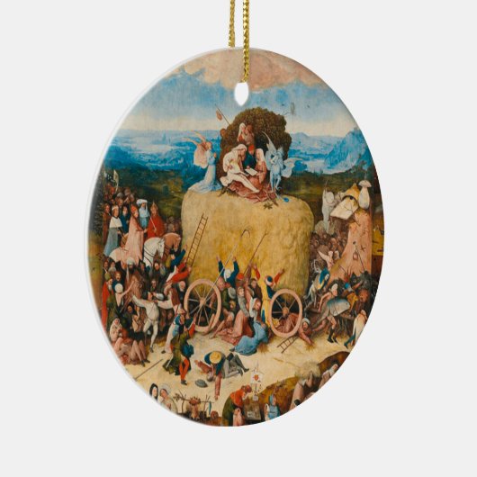 Haywain Triptych - Hieronymus Bosch Keramik Ornament (Rechts)