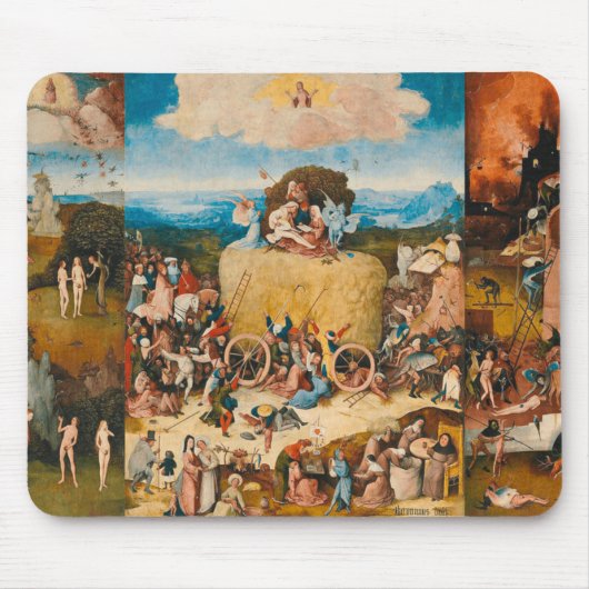 Haywain Triptych - Hieronymus Bosch Mousepad (Vorne)
