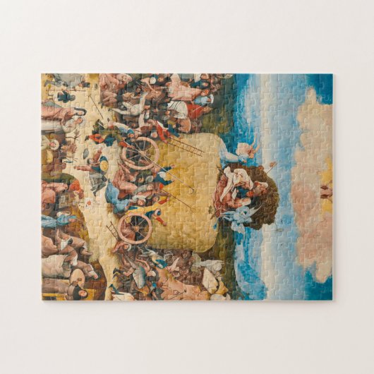 Haywain Triptych - Hieronymus Bosch Puzzle (Horizontal)