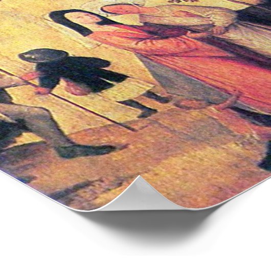 Haywain Triptych Print Poster (Ecke)