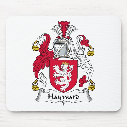 Hayward Familienwappen Mousepad (Vorne)