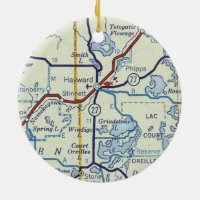 Hayward WI Old Map