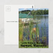 Hayward, Wisconsin Postcard Postkarte (Vorne/Hinten)