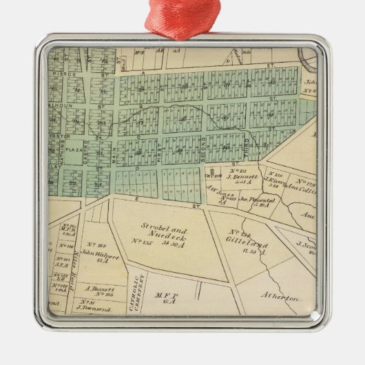 Haywards, San Lorenzo Silbernes Ornament (Vorne)