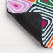 Haywire in Cranberry Mousepad (Ecke)