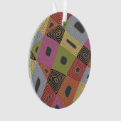 Haywire in Gray Acrylic Ornament (Vorderseite)