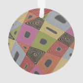 Haywire in Gray Acrylic Ornament (Rückseite)