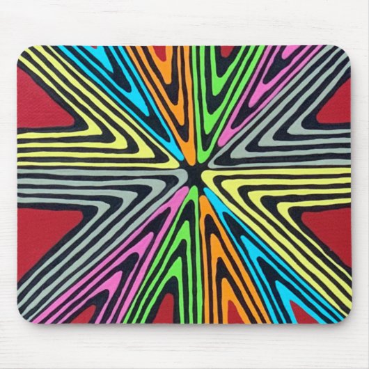 Haywire in Neon Mousepad (Vorne)
