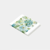 HAZ06 cooler Watercolor Floral.tif Post-it Klebezettel (angewinkelt)