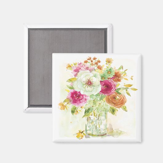 HAZ09 Garden Jar 5.tif Magnet (Vorderseite/Rückseite)