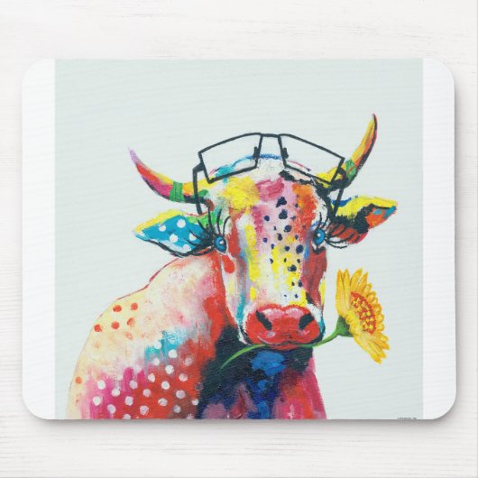 HAZ27 Cow.tif Mousepad (Vorne)