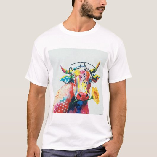 HAZ27 Cow.tif T-Shirt (Vorderseite)
