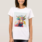 HAZ27 Cow.tif T-Shirt (Vorderseite)