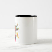 HAZ27 Cow.tif Zweifarbige Tasse (Mittel)