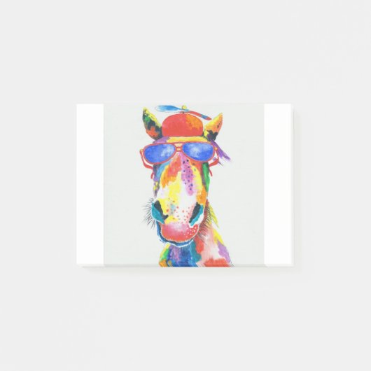 HAZ29 Horse.tif Post-it Klebezettel (Vorderseite)