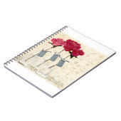 HAZ35 inspiriertes Pink.tif Notizblock (Linke Seite)