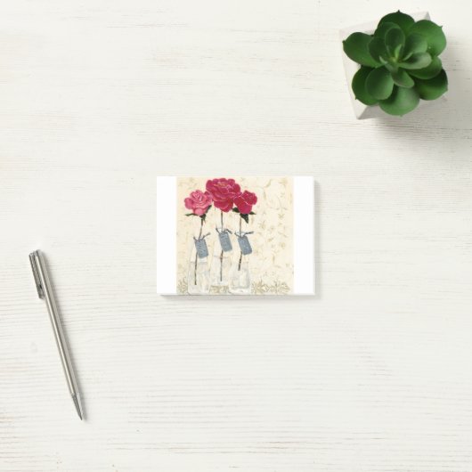 HAZ35 inspiriertes Pink.tif Post-it Klebezettel (Büro)