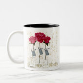 HAZ35 inspiriertes Pink.tif Zweifarbige Tasse (Links)