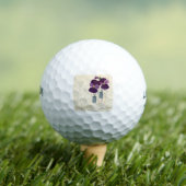 HAZ36 Inspiriert Lila.tif Golfball (Insitu T-Shirt)