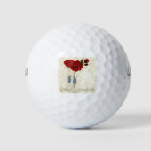 HAZ37 Inspiriert Red.tif Golfball (Vorderseite)