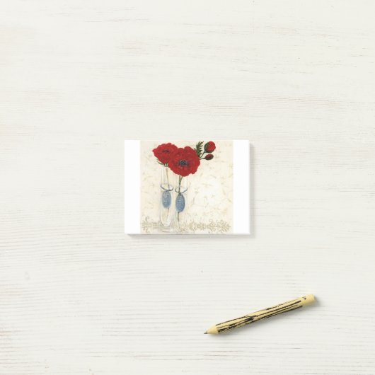 HAZ37 inspiriertes Red.tif Post-it Klebezettel (Auf Schreibtisch)