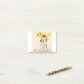 HAZ38 inspiriertes Yellow.tif Post-it Klebezettel (Auf Schreibtisch)