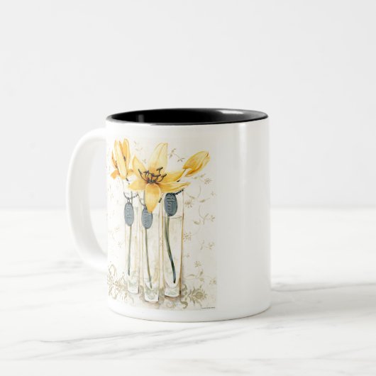 HAZ38 inspiriertes Yellow.tif Zweifarbige Tasse (Vorderseite Links)