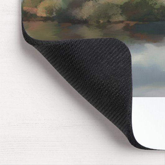 HAZ93 Fluss Fields.tif Mousepad (Ecke)