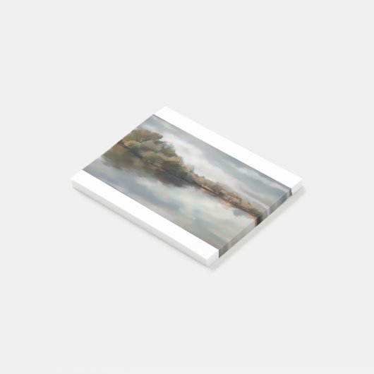 HAZ93 Fluss Fields.tif Post-it Klebezettel (angewinkelt)