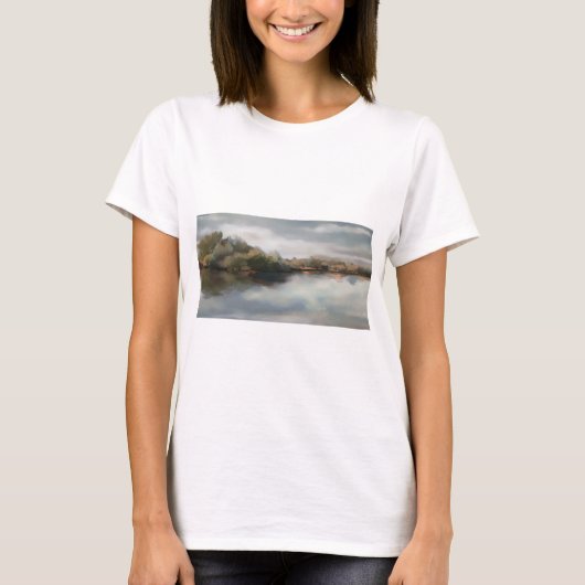 HAZ93 Fluss Fields.tif T-Shirt (Vorderseite)