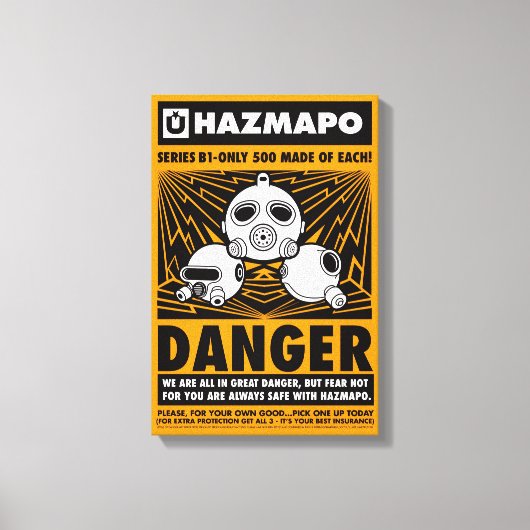 Haz Classic Poster (B1_All 3) auf Leinwand (Vorderseite)