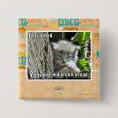 Haz I ein wütendes Button (Vorderseite)