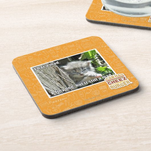 Haz I ein wütendes Untersetzer (Linke Seite)