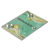 haz lo unmöglich notizblock (Linke Seite)