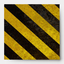 Hazard Stripes Square Umschlag