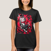 Hazbin Hotel Funny Character Cartoon Graphic T-Shi T-Shirt (Vorderseite)