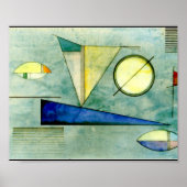Haze, beliebtes Kandinsky-Kunstwerk, Poster (Vorne)