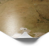 Haze entlang des Himalaya-Gebirges Fotodruck (Ecke)