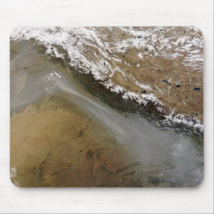 Haze entlang des Himalaya-Gebirges Mousepad