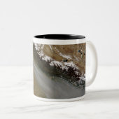 Haze entlang des Himalaya-Gebirges Zweifarbige Tasse (VorderseiteRechts)