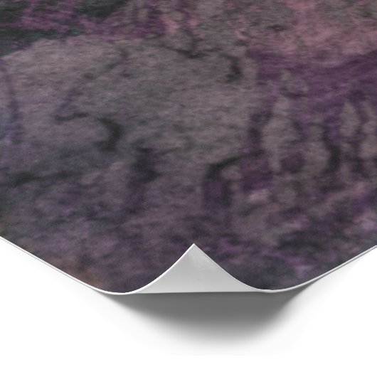 Haze I Poster (Ecke)