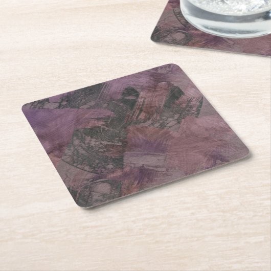 Haze II Rechteckiger Pappuntersetzer (angewinkelt)