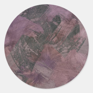 Haze II Runder Aufkleber