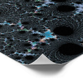 Haze - Mandelbrot-Fraktal Poster (Ecke)