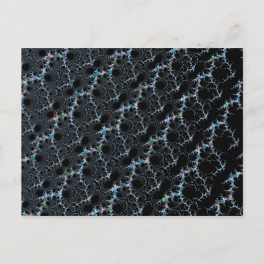 Haze - Mandelbrot-Fraktal Postkarte (Vorderseite)