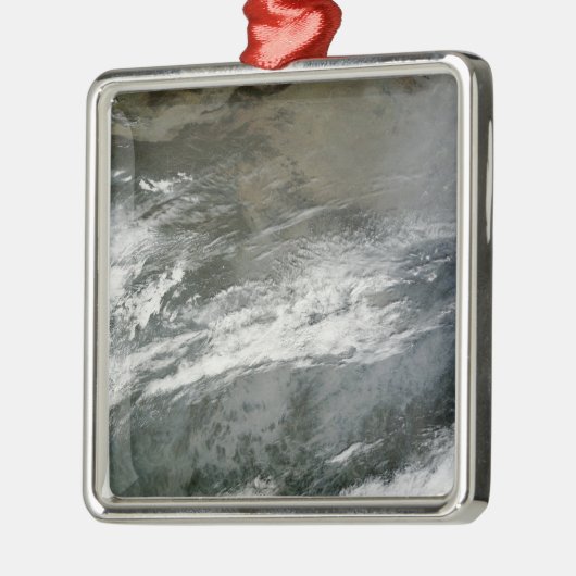 Haze über der China Silbernes Ornament (Links)