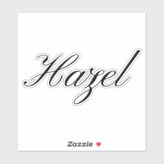 Hazel Aufkleber