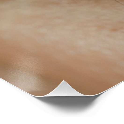 Hazel-Brown Eye Fun Poster (Ecke)