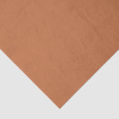 Hazel Brown Solid Color Trend Seidenpapier (Detail)