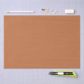 Hazel Brown Solid Color Trend Seidenpapier (Handwerk)